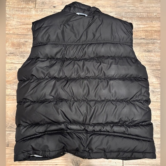 Columbia Men’s Black Puffer Vest Size Large 60% Down 40% Feathers - Picture 4 of 10